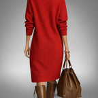 Quinn Sophisticated High Neck Dress