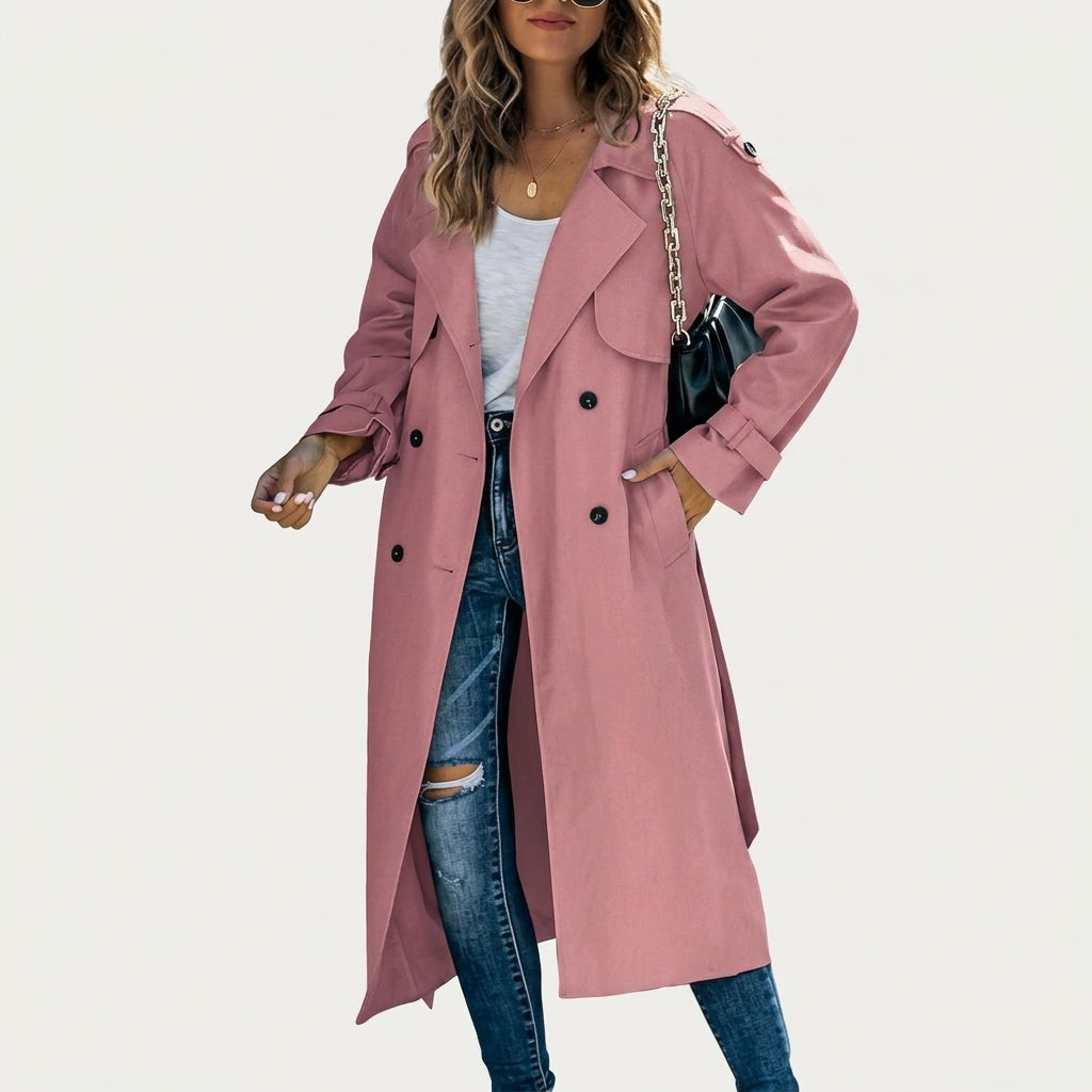 Tressa Long Trench Coat