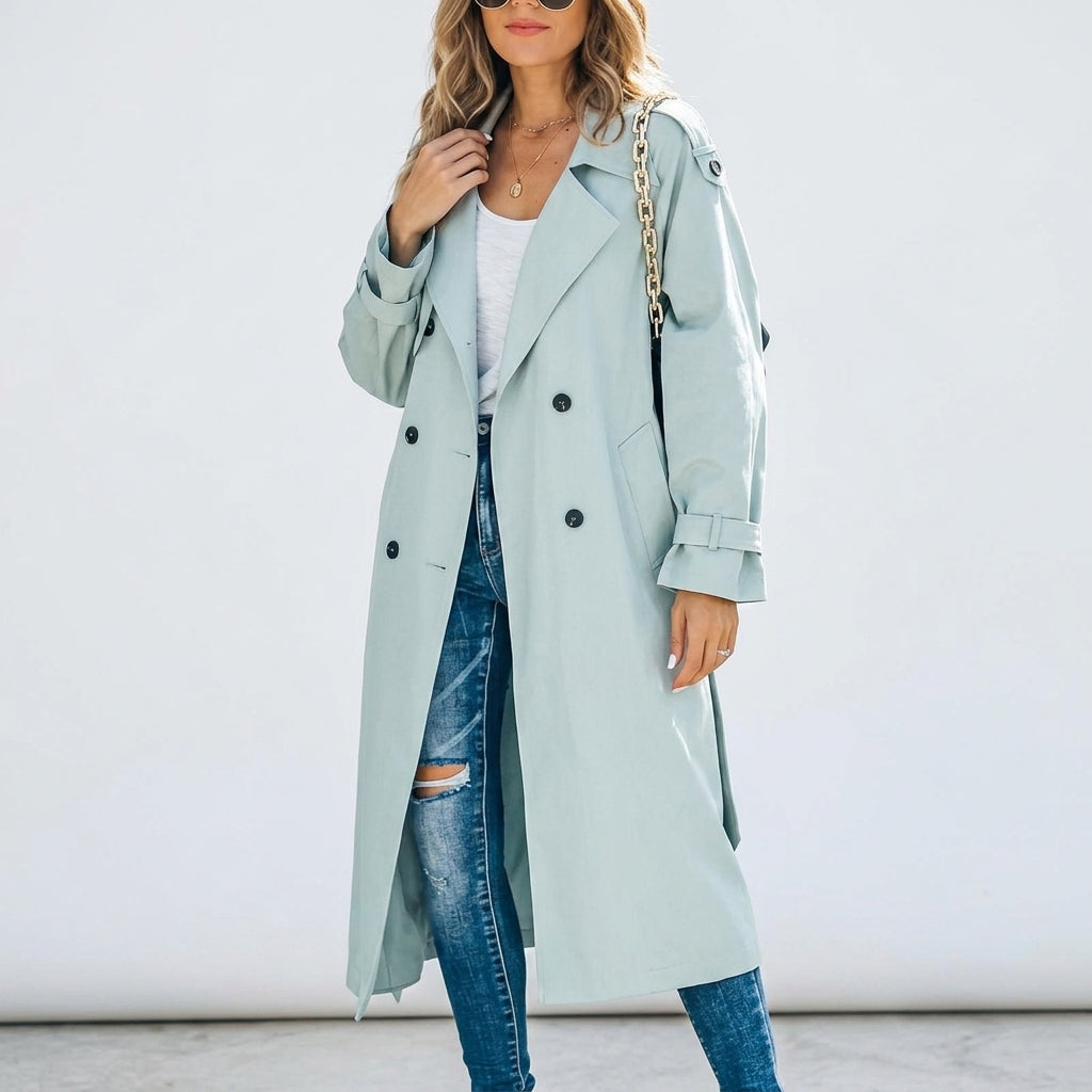 Tressa Long Trench Coat