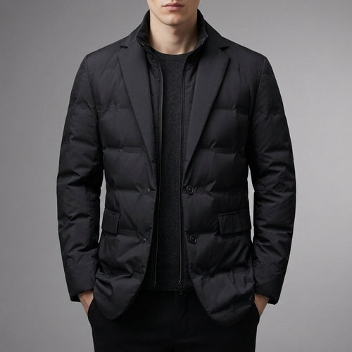 Benjamin Quilted Puffer Blazer