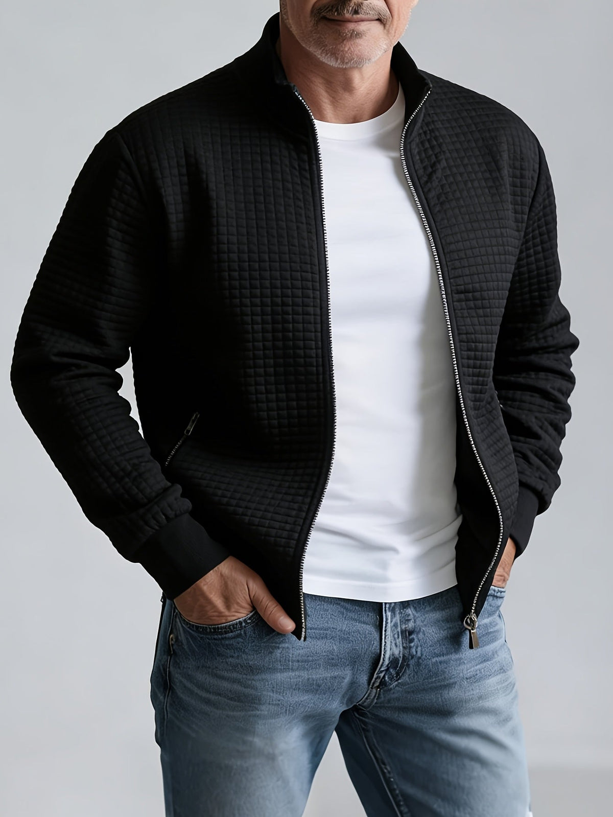 Callahan Stand-Collar Zip Jacket