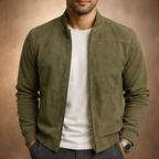Callhan Suede Bomber Jacket