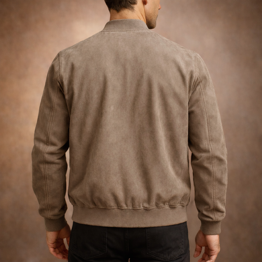Callhan Suede Bomber Jacket