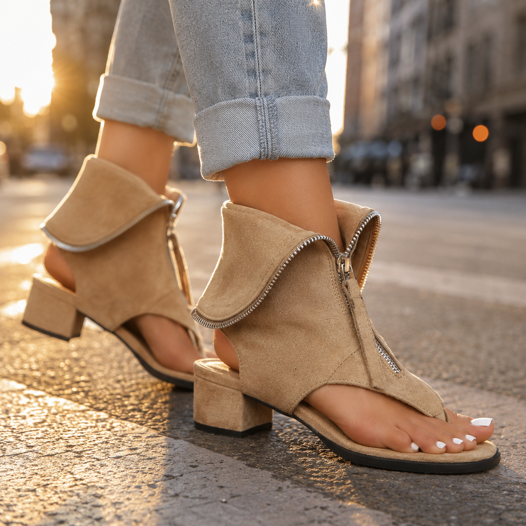 Colette Peep Toe Gladiator Platform Sandals