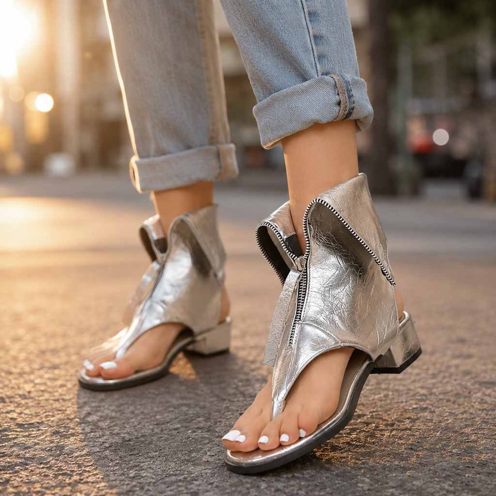 Colette Peep Toe Gladiator Platform Sandals