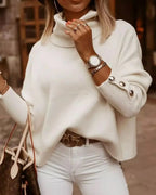 Darlene Turtleneck Knit Sweater