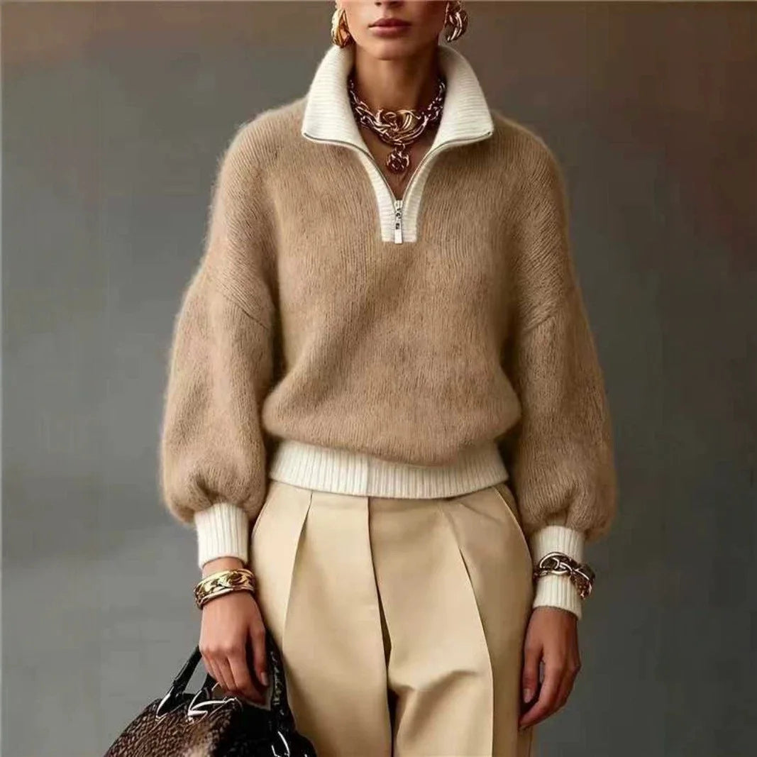 Bianca Soft Brushed Knit Sweater