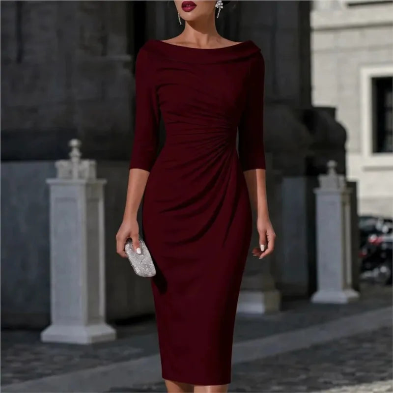 Marisol Ruched Sheath Dress