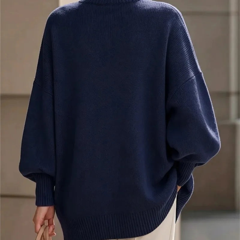 Ines Mock Neck Pullover
