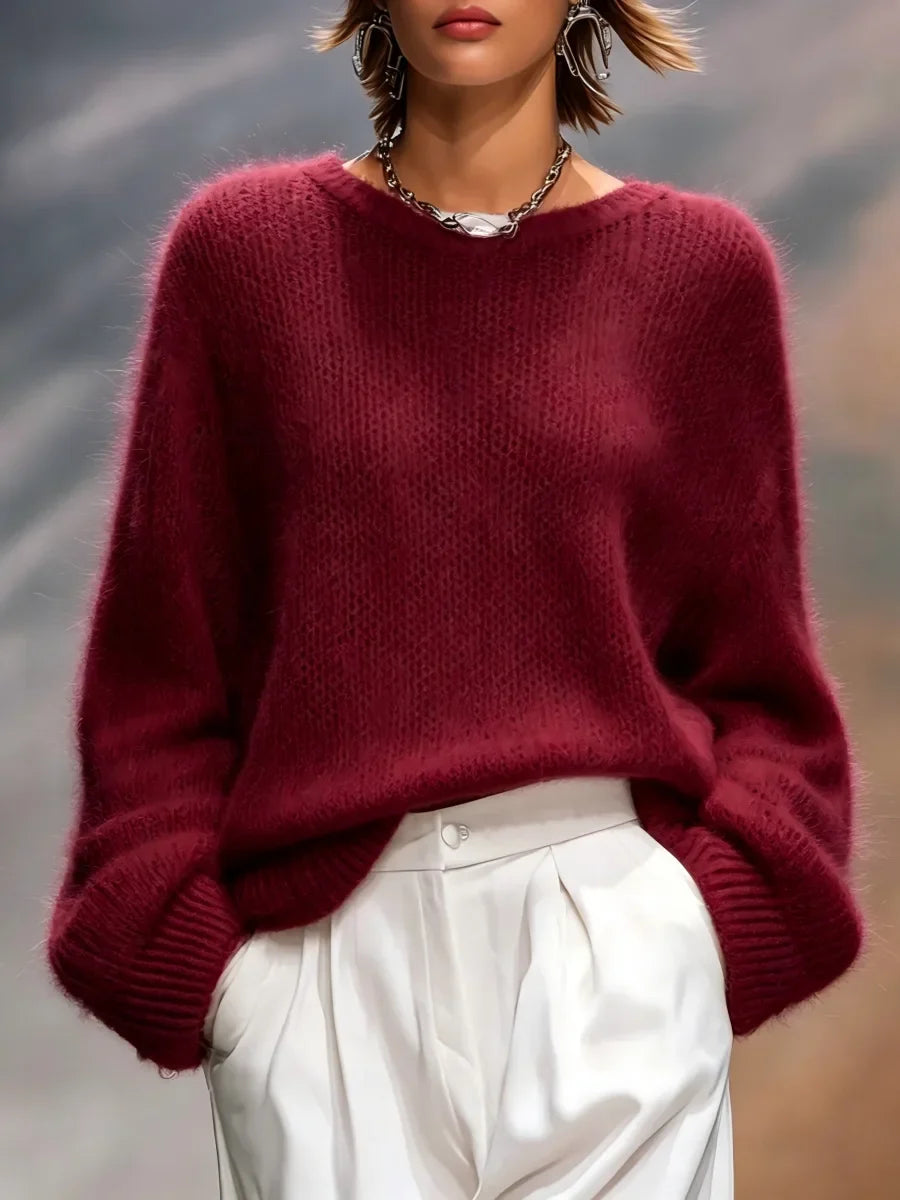Nadia Brushed Knit Sweater