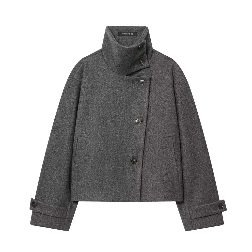 Laureen Funnel Collar Jacket