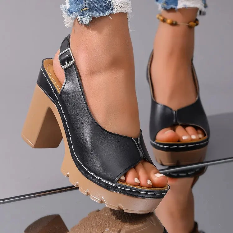 Ruby Orthopedic Block Sandals