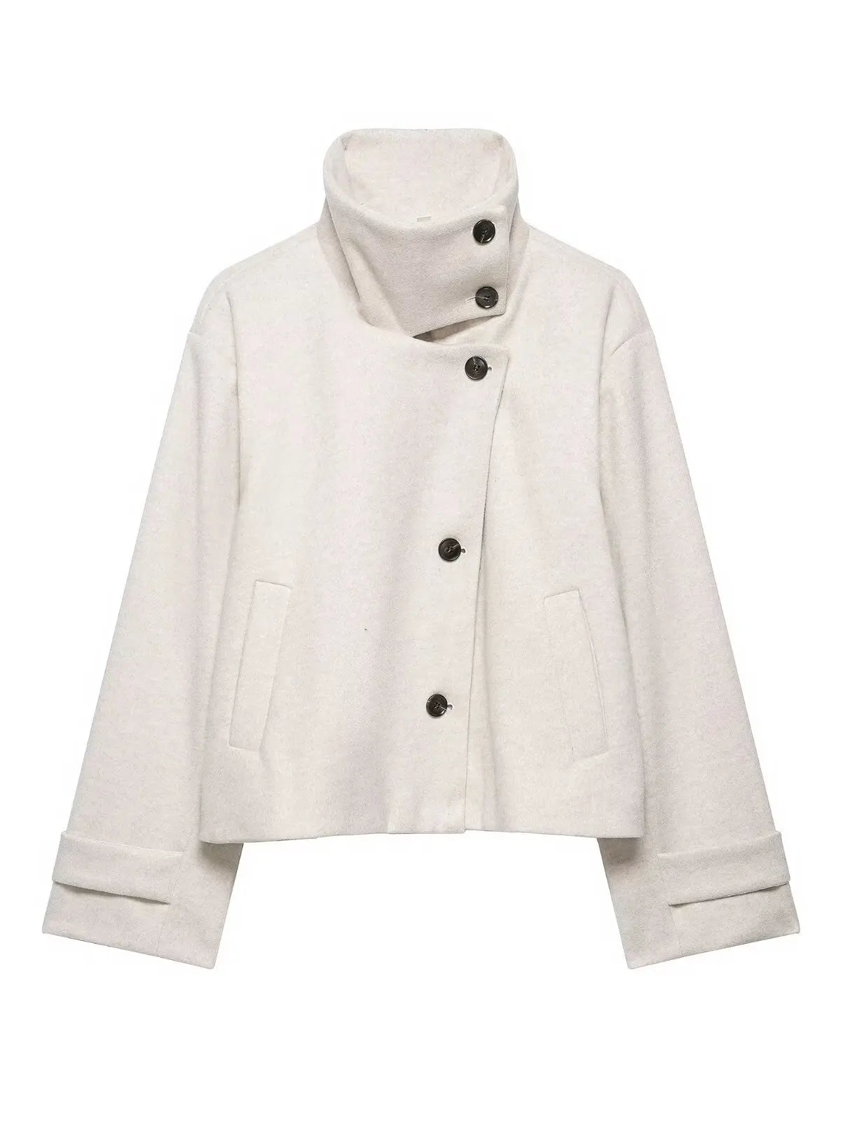 Laureen Funnel Collar Jacket