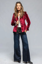 Rosalind Tailored Velvet Blazer