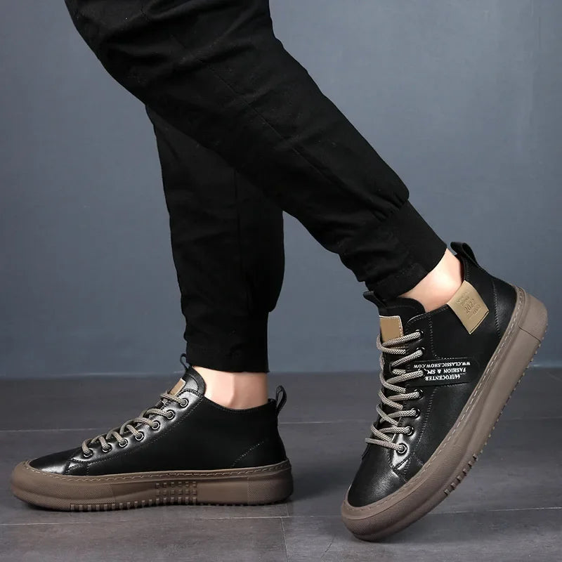 Everett Leather Sneakers