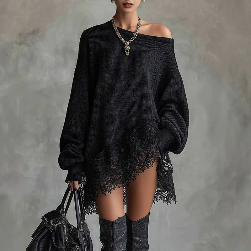 Marisol Off Shoulder Sweater Dress