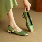 Beatrix Braided Strap Mary Janes