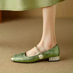 Beatrix Braided Strap Mary Janes