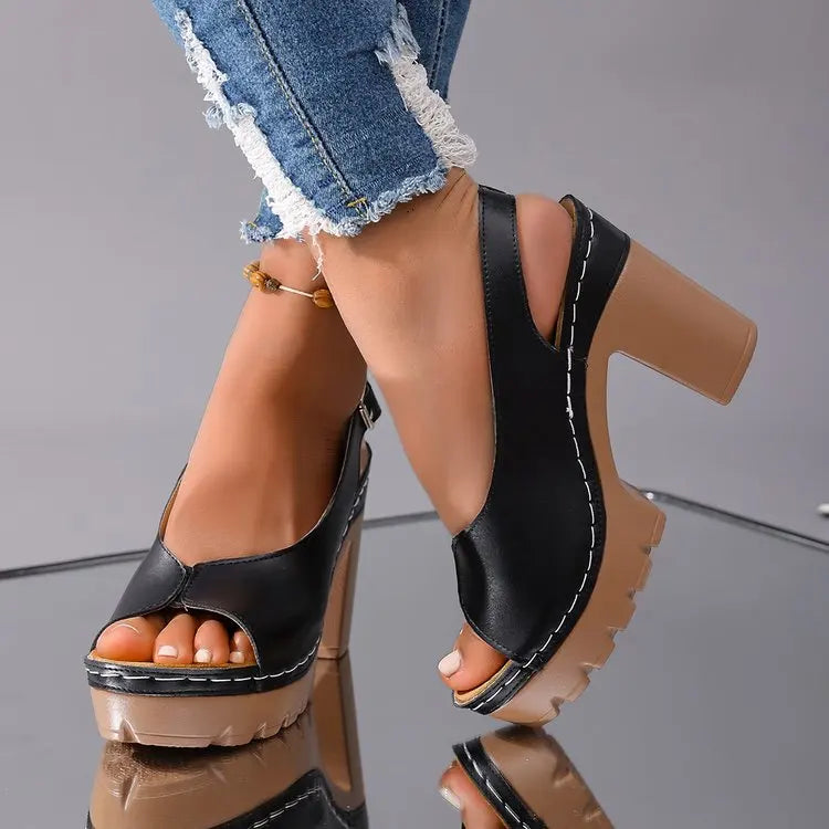 Ruby Orthopedic Block Sandals