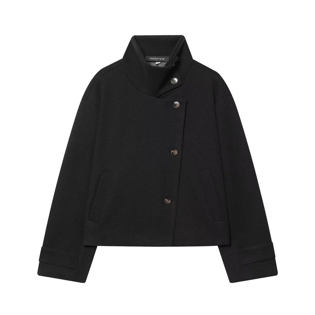 Laureen Funnel Collar Jacket