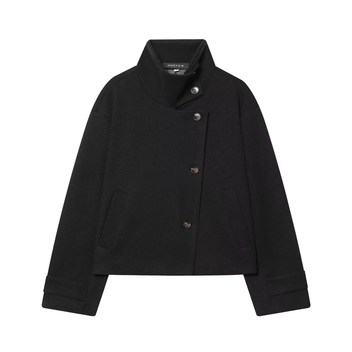 Laureen Funnel Collar Jacket