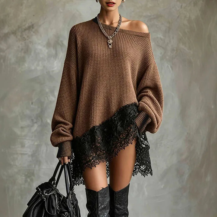 Marisol Off Shoulder Sweater Dress