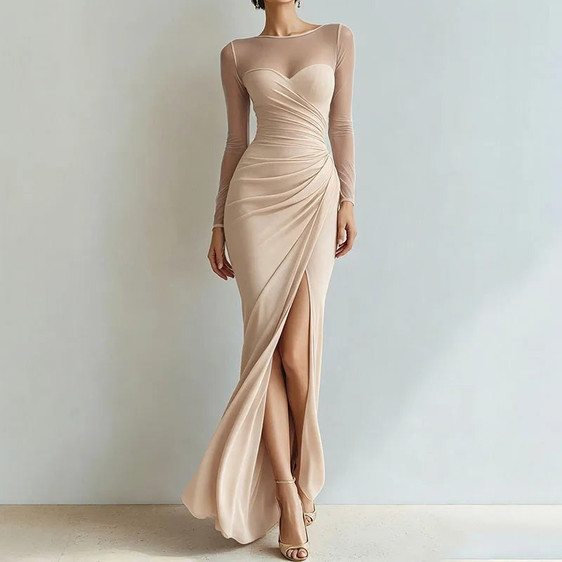 Thalia Stretch Comfort Evening Dress
