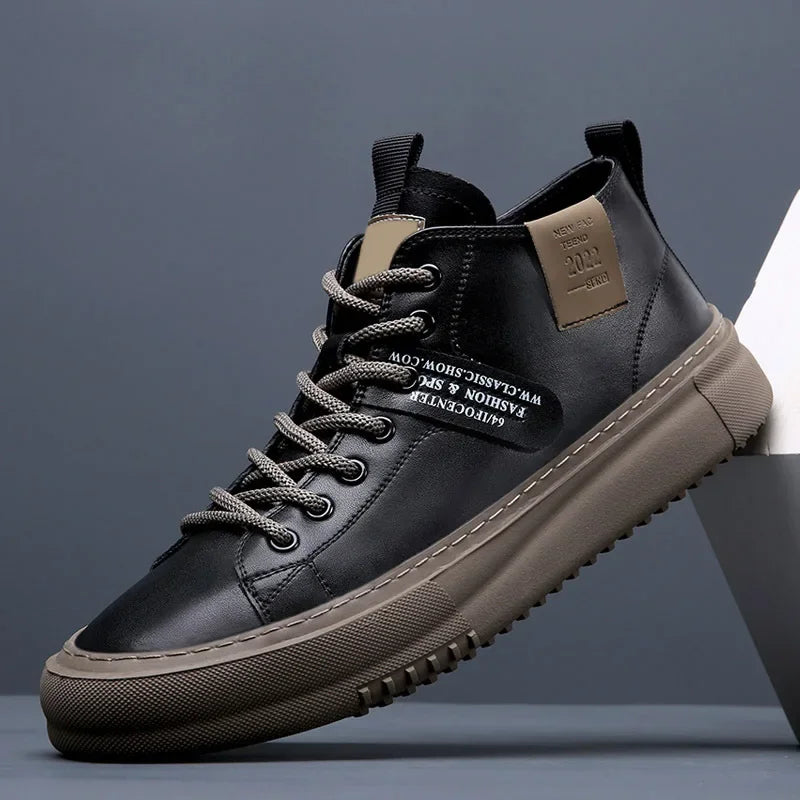 Everett Leather Sneakers
