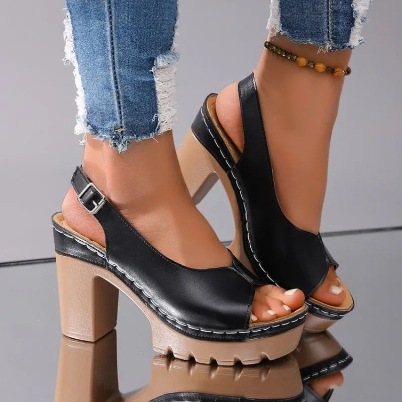 Ruby Orthopedic Block Sandals