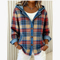 Fiona Contrast Plaid Jacket