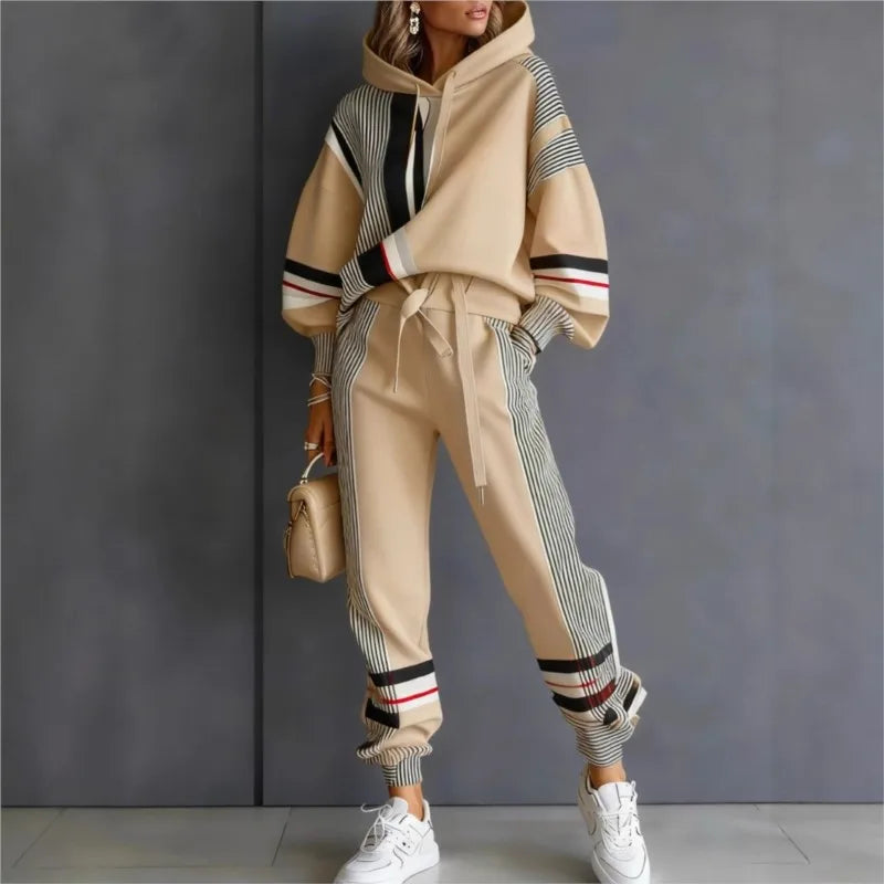 Tamsin Drawstring Waist Jogger Set
