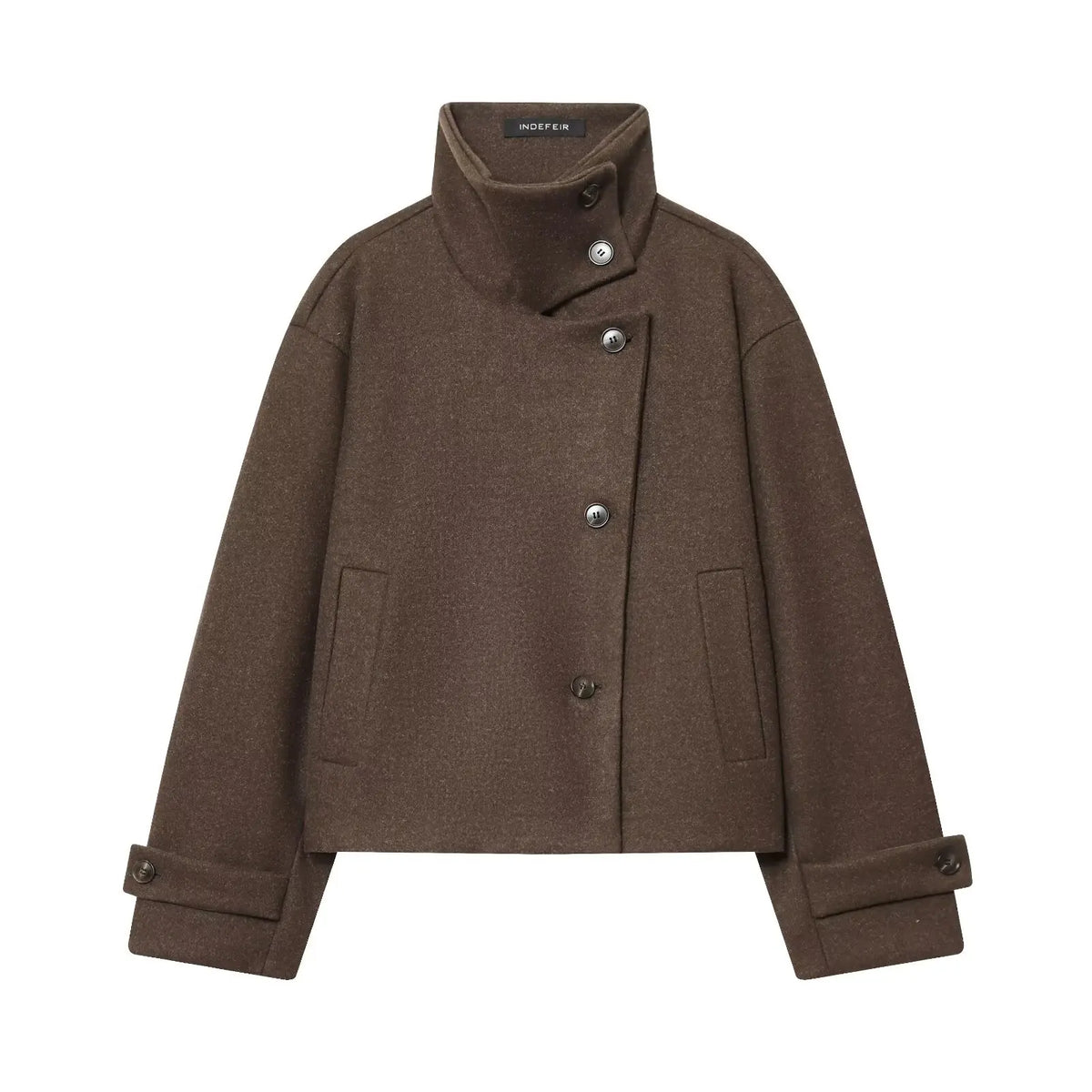 Laureen Funnel Collar Jacket