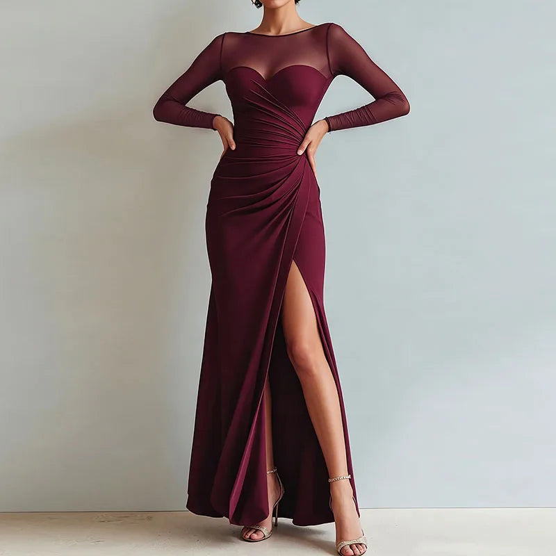 Thalia Stretch Comfort Evening Dress