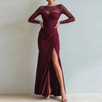 Thalia Stretch Comfort Evening Dress