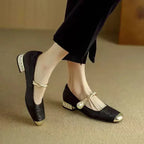 Beatrix Braided Strap Mary Janes
