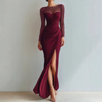 Thalia Stretch Comfort Evening Dress