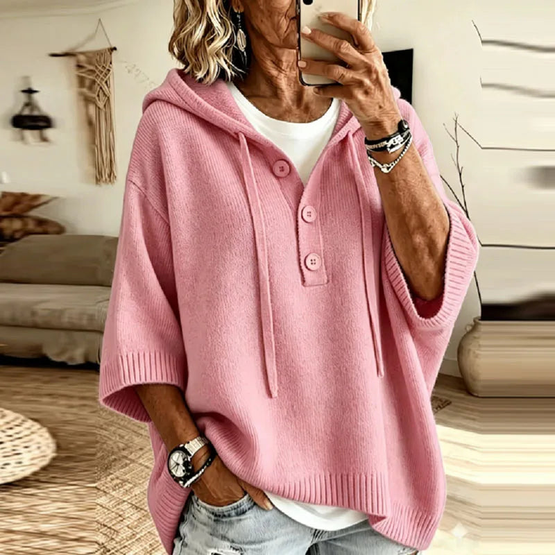 Camilla Hooded Knit Pullover