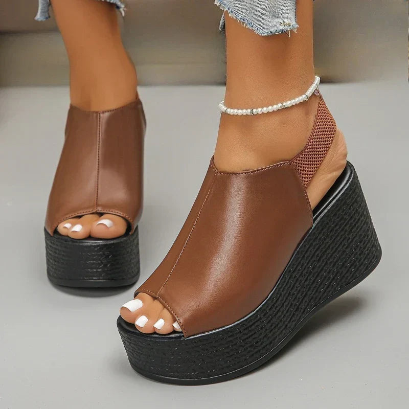 Arabella Orthopedic Wedge Sandals