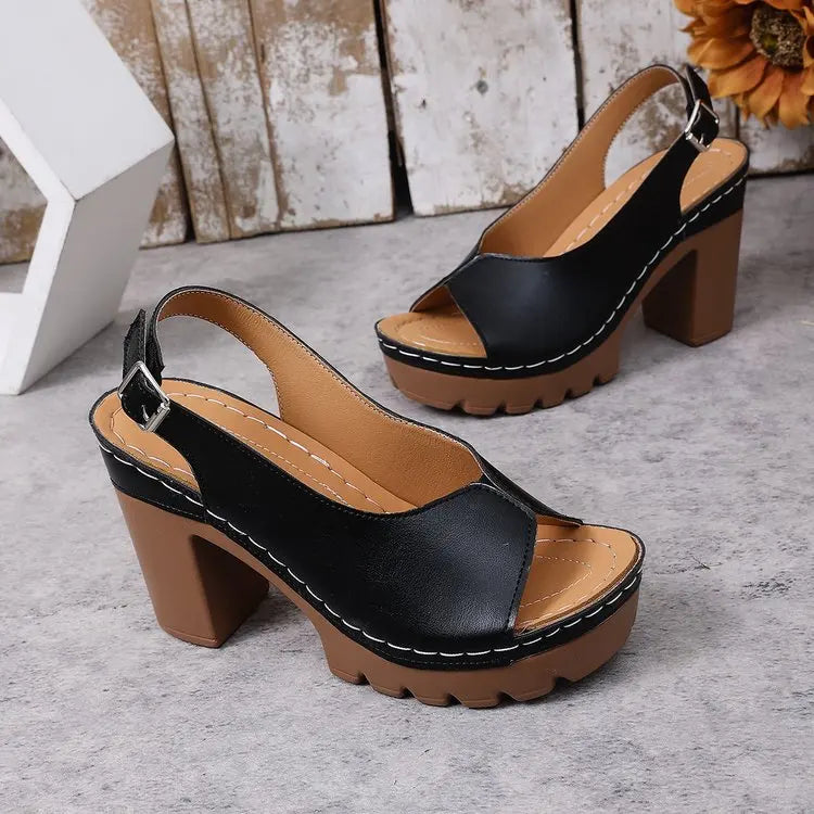 Ruby Orthopedic Block Sandals