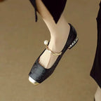 Beatrix Braided Strap Mary Janes