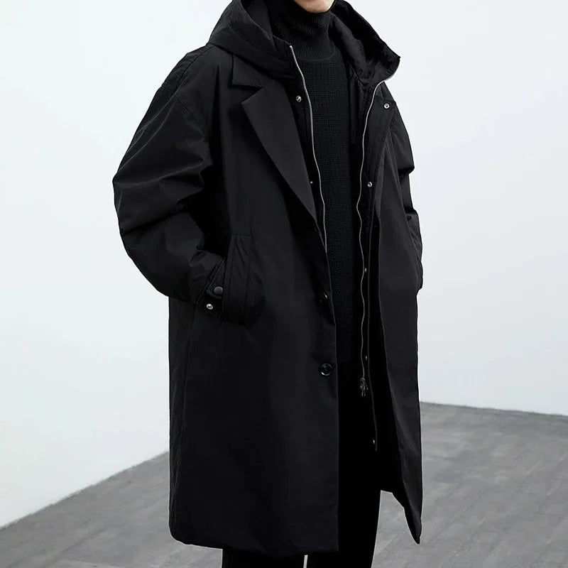Douglas Long Layered Overcoat