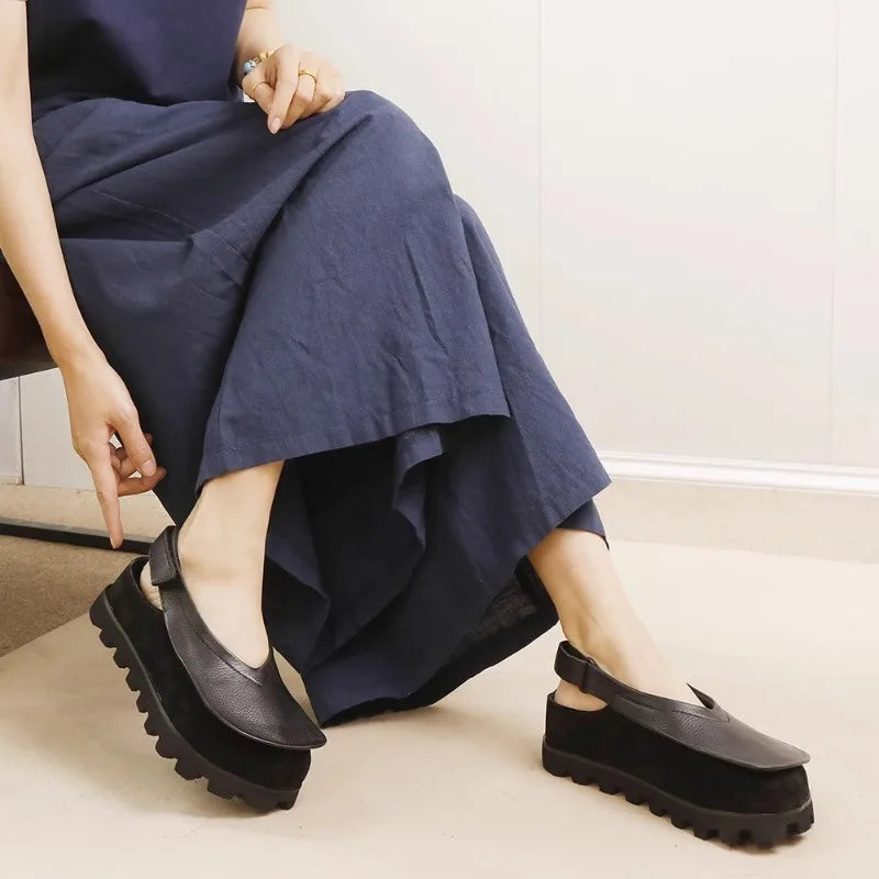 Mia Comfortable Wide Toe Sandals