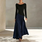 Agnes Flowing Draped Maxi Dress