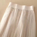 Abigail Pleated Flowy Skirt