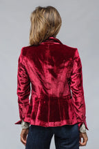 Rosalind Tailored Velvet Blazer