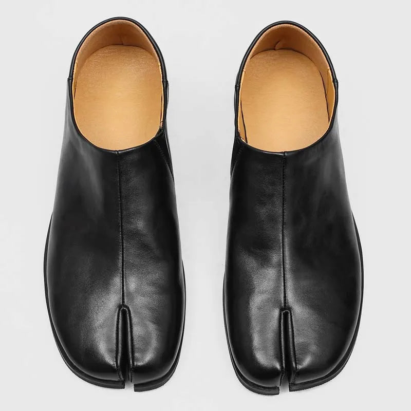 Quinn Leather Tabi Loafers