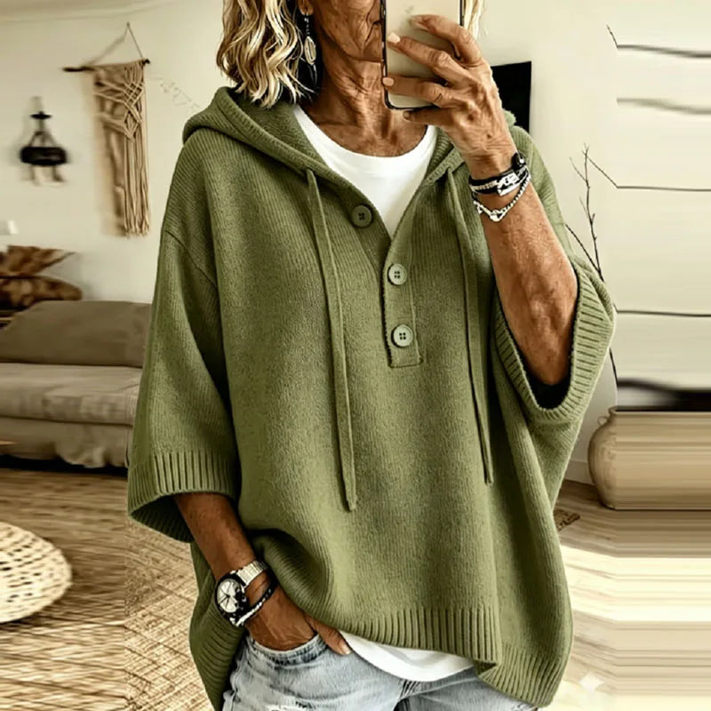 Camilla Hooded Knit Pullover