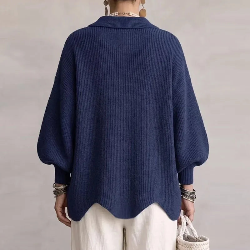 Fiona Comfortable Button Cardigan