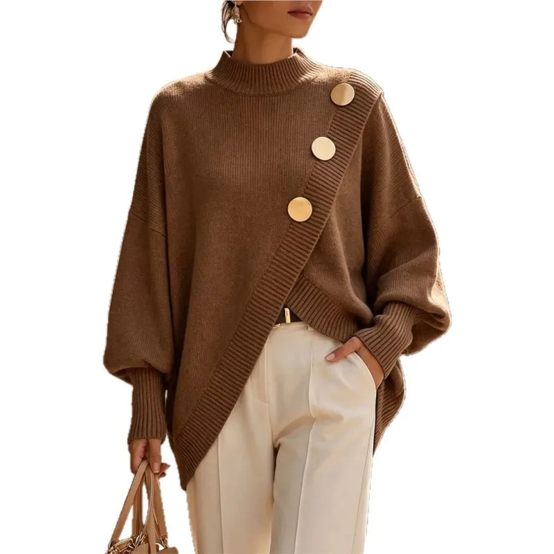 Ines Mock Neck Pullover