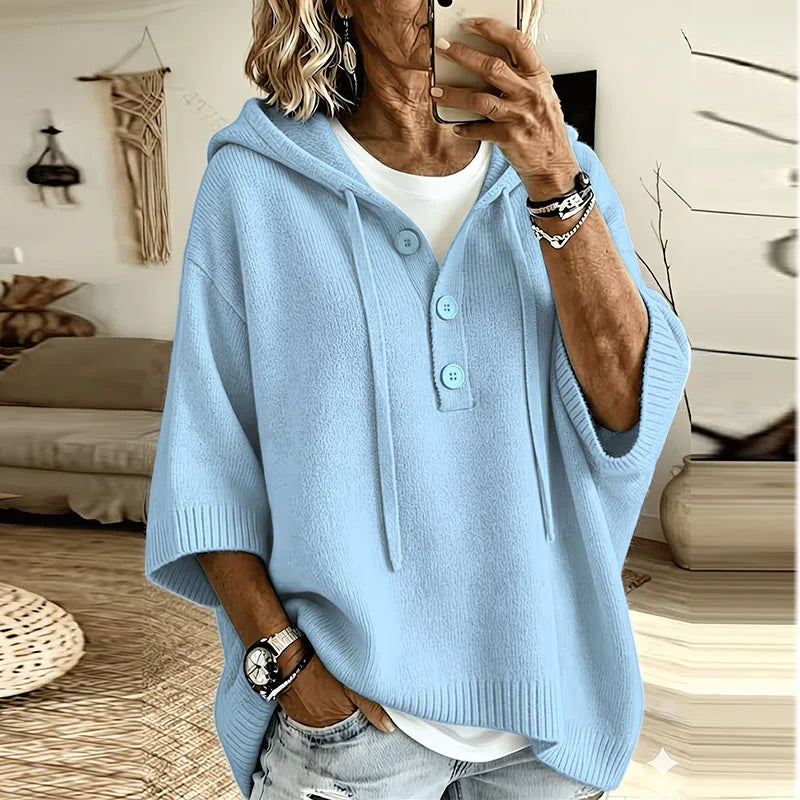 Camilla Hooded Knit Pullover